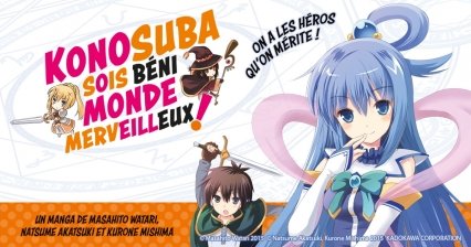Les mangas de la licence Konosuba