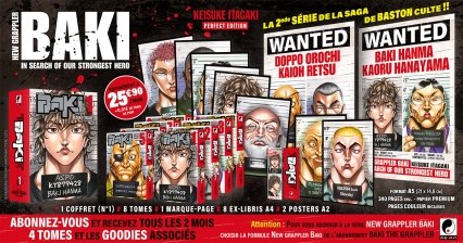 Abonnez-vous  la collection New Grappler Baki