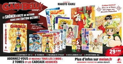 Abonnez-vous  la collection Gash Bell !!