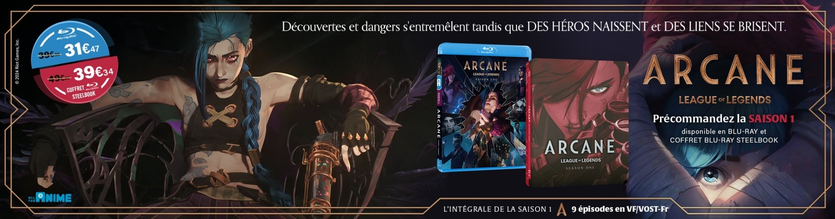 -21% sur Arcane saison 1 en prcommande