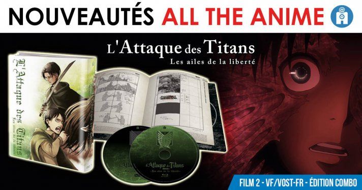 Nouveaut @Anime : Le Film 2 de L'Attaque des Titans