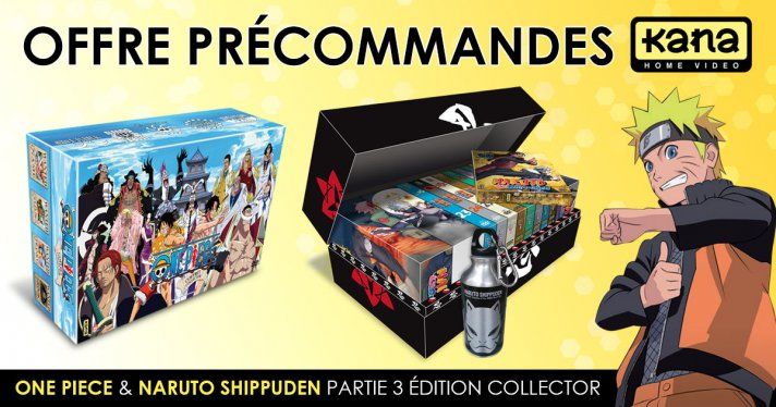 Prcommandes de One Piece partie 3 et Naruto Shippuden partie 3 en exclusivit sur Anime Store