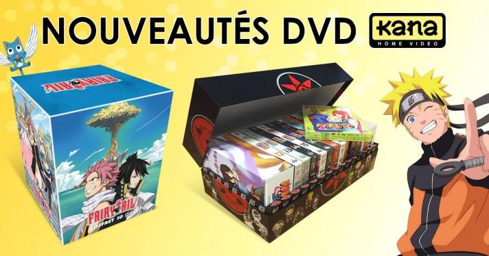 Nouveauts Kana du 20 Janvier 2015 : Naruto Shippuden, Fairy Tail