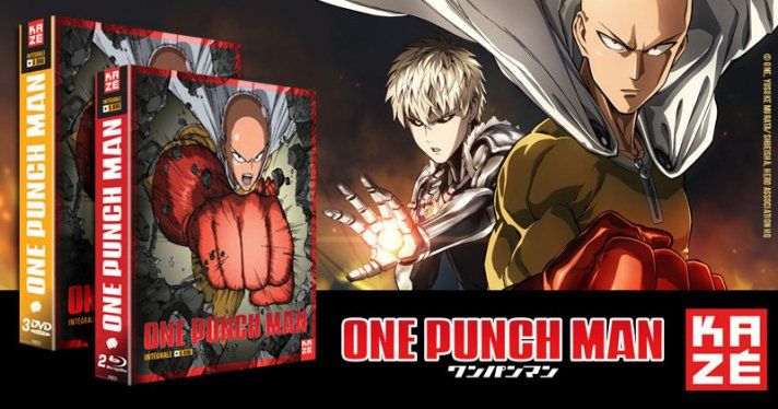 Nouveauts Kaz : One Punch Man en DVD et Blu-ray