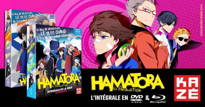 Nouveauts Kaz : Hamatora en DVD et Blu-ray