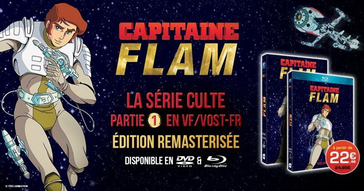 Nouveauts AB Video : Capitaine Flam est de retour en DVD et Blu-ray