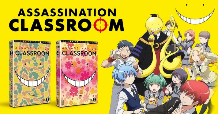 Nouveauts Kana : Assassination Classroom Parties 3 et 4