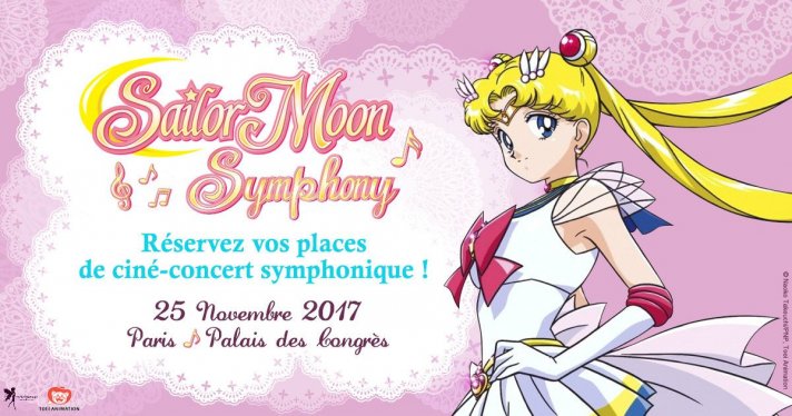 Un concert symphonique Sailor Moon en fin d'anne au Palais des Congrs de Paris