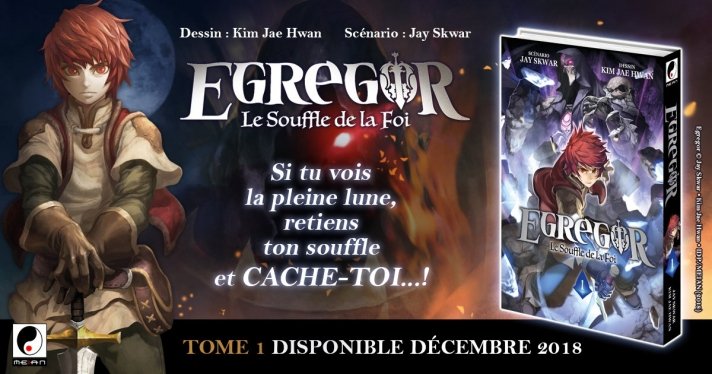 EGREGOR, le nouveau titre des ditions Meian !