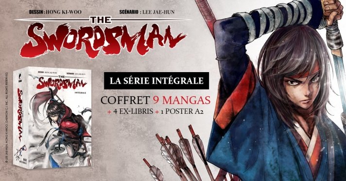 Le coffret intgrale de The Swordsman est disponibles