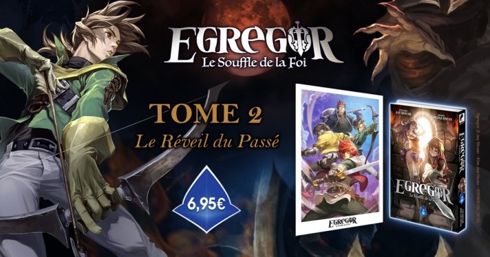 Le tome 2 d'Egregor est disponible !