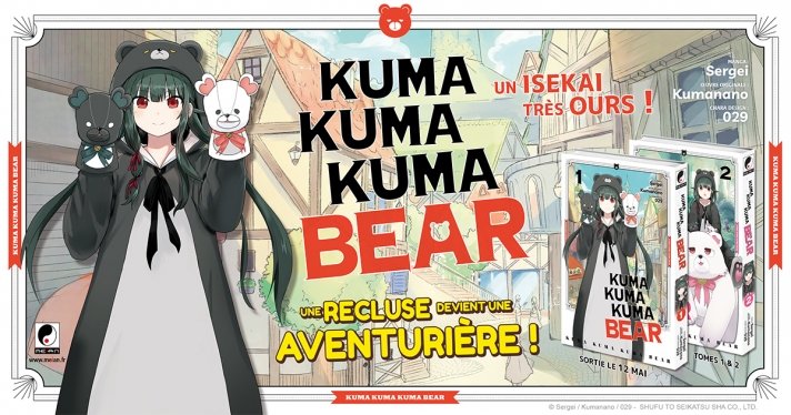 Nouvelle Licence Meian : Kuma Kuma Kuma Bear