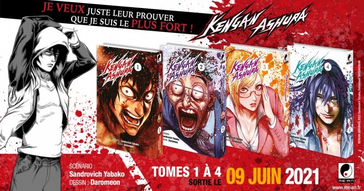 Nouvelle Licence Meian : Kengan Ashura