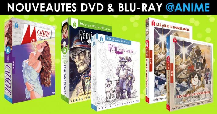 Nouveauts @Anime : Rmi sans famille, Cat's Eye, Les Ailes d'Honneamise