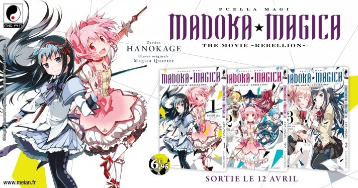 Nouvelle Licence Meian : Puella Magi Madoka Magica : The Movie - Rebellion