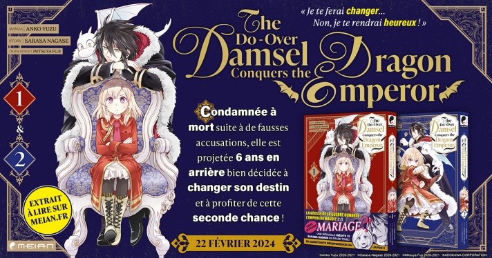 Nouvelle Licence Meian : The Do-Over Damsel Conquers the Dragon Emperor