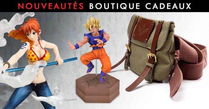 Nos dernires nouveauts en cadeau (One Piece, Dragon Ball Z, Zelda Sailor Moon ...)