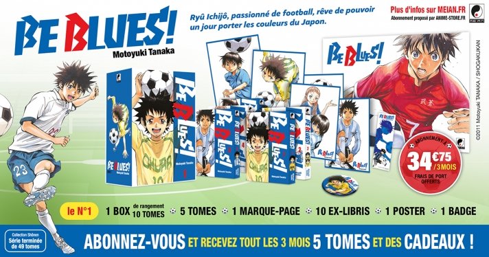 La collection BE BLUES! en abonnement