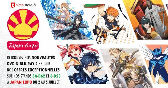 Retrouvez Anime Store  la Japan Expo pour 4 jours exceptionnels !