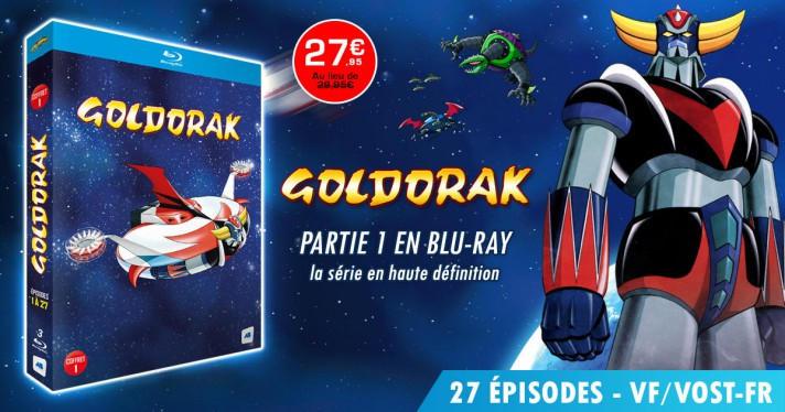 Nouveauts Blu-Ray d'AB Video : Goldorak