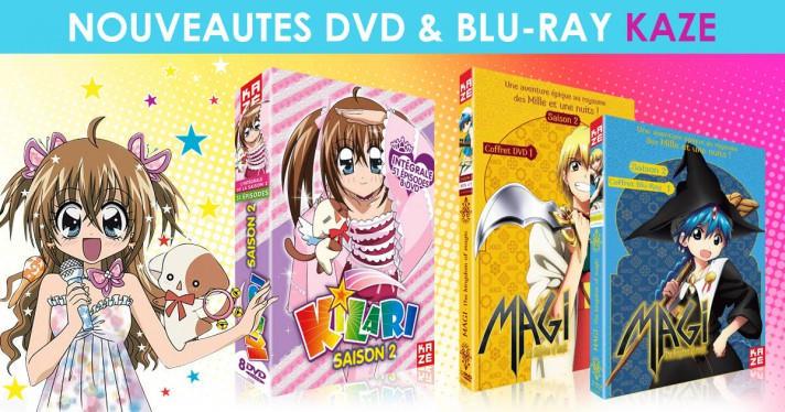 Nouveauts Kaze : Kilari Saison 2 et Magi Saison 2