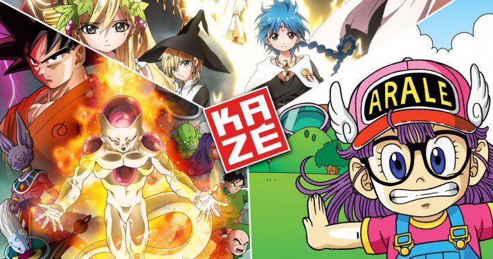 Nouveauts Kaze : DBZ La Rsurrection de F, Dr Slump, Magi The Kingdom of Magic