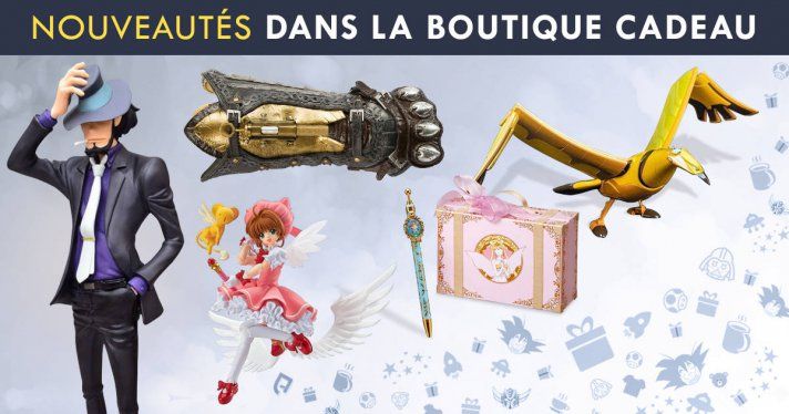 Nos dernires nouveauts en cadeau (Dragon Ball Z, Sakura, Sailor Moon, Gurren Lagann, Assassin's Creed, Lupin III, Haikyu et les cits d'or ...)