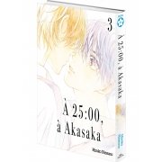  25 h,  Akasaka - Tome 03 - Livre (Manga) - Yaoi - Hana Collection