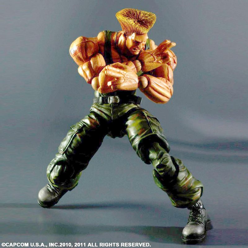 IMAGE 3 : Figurine - Guile - Super Street Fighter IV - Play Arts Ka - Action Figure