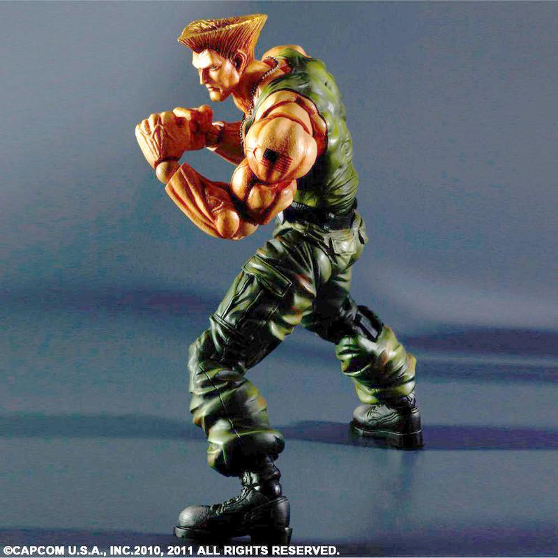 IMAGE 4 : Figurine - Guile - Super Street Fighter IV - Play Arts Ka - Action Figure