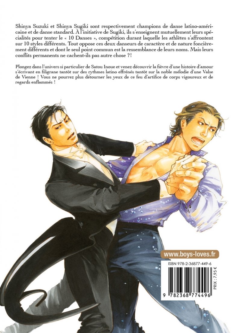 IMAGE 2 : 10 Dance - Tome 01 - Livre (Manga) - Yaoi - Hana Collection