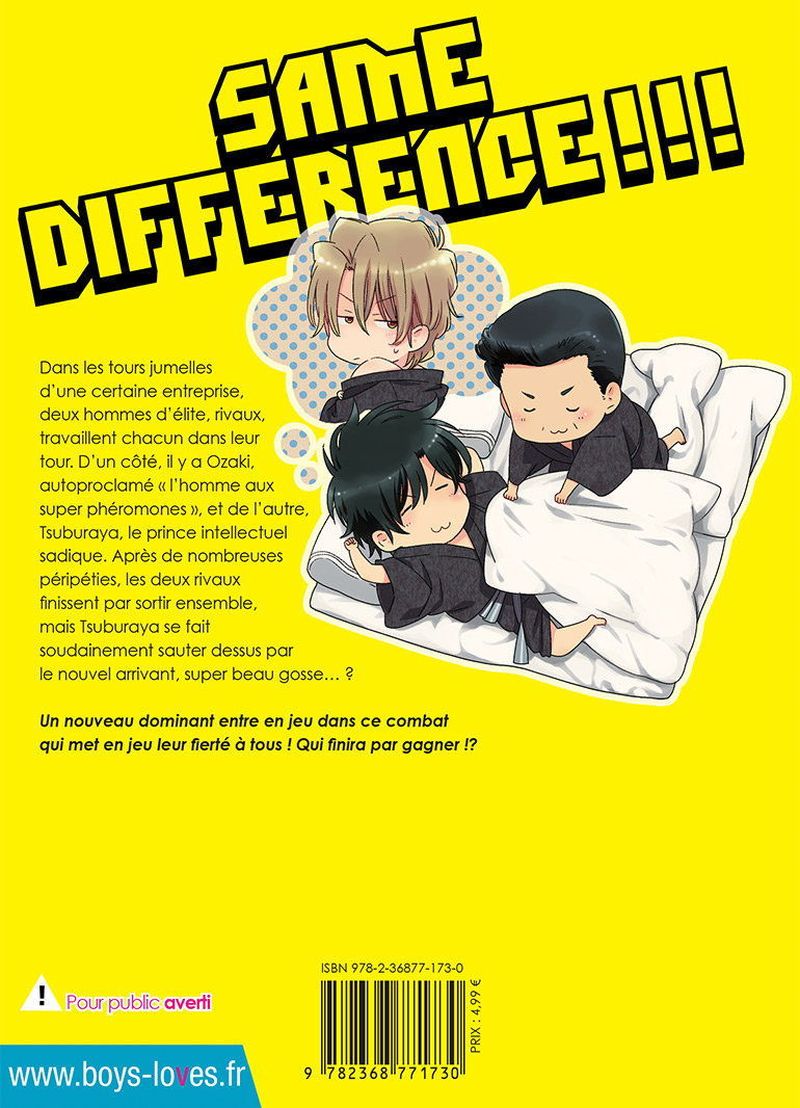 IMAGE 3 : Same Difference - Tome 03 - Livre (Manga) - Yaoi