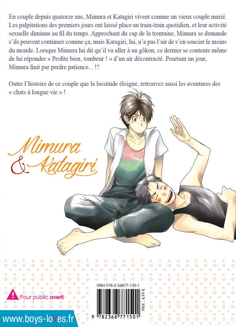 IMAGE 3 : Mimura et Katagiri - Livre (Manga) - Yaoi