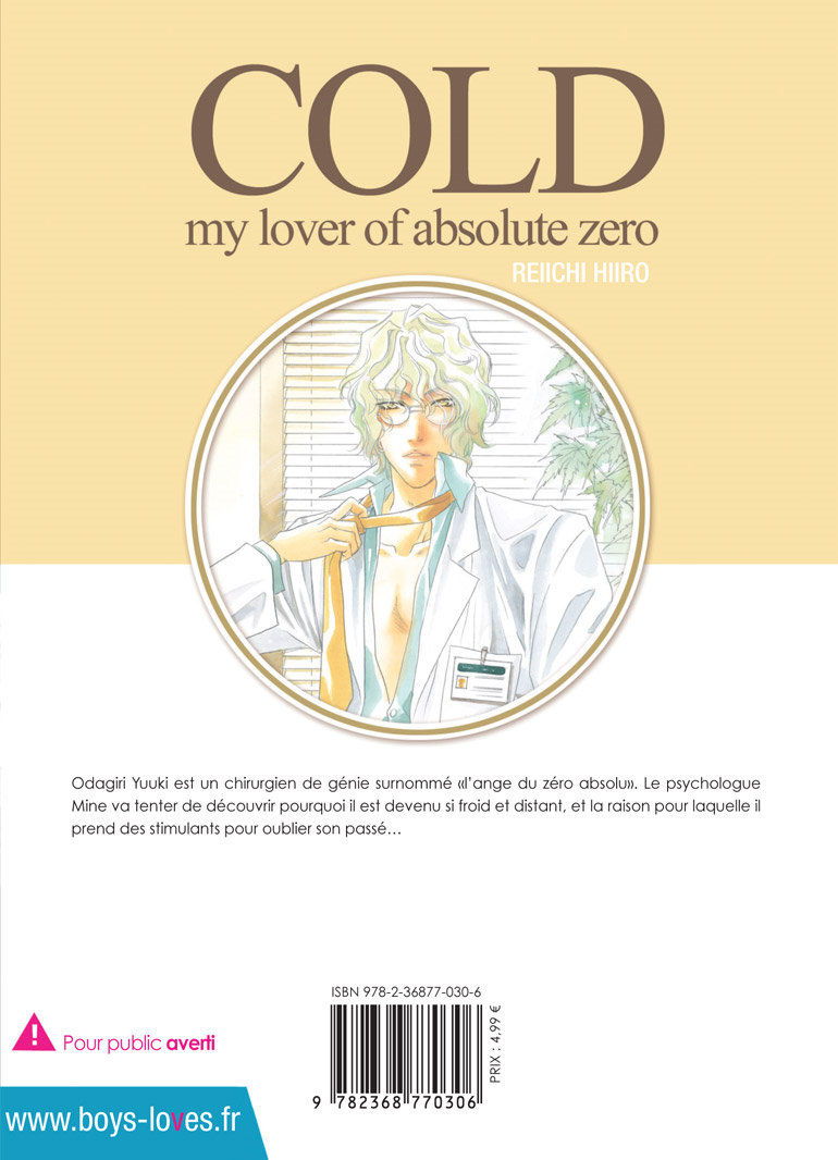 IMAGE 3 : Cold, My Lover Of Absolute Zero - Livre (Manga) - Yaoi