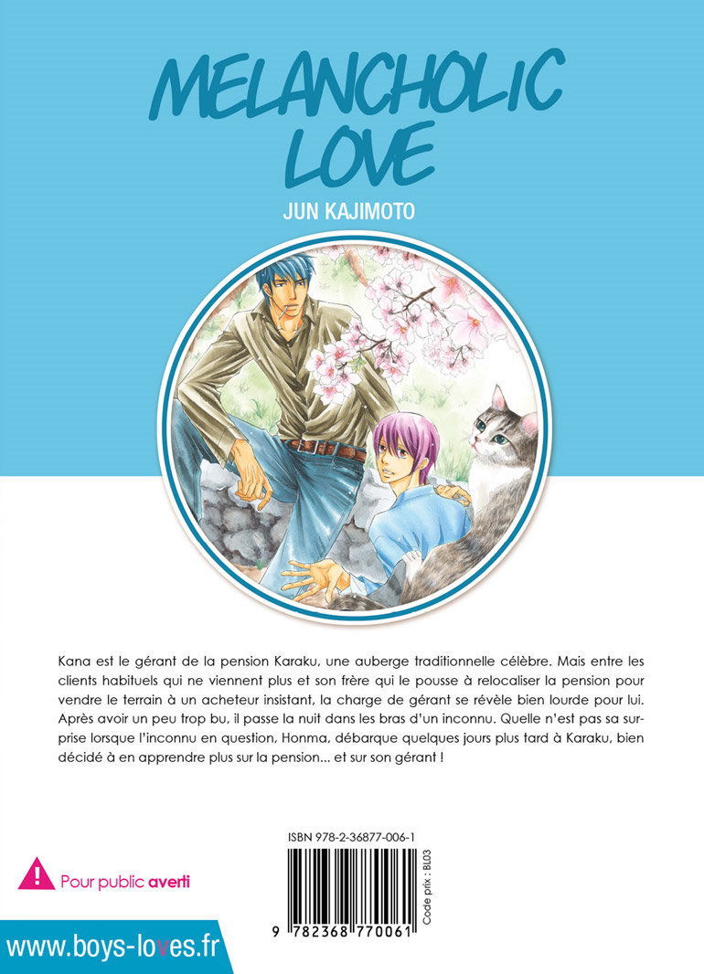 IMAGE 2 : Melancholic Love - Livre (Manga) - Yaoi