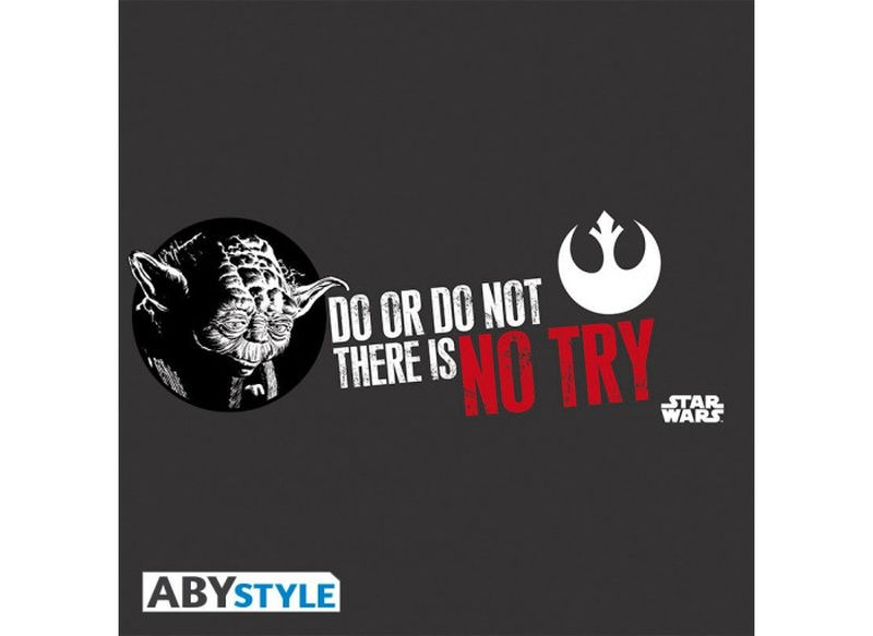 IMAGE 3 : Sac Besace - Yoda - No Try - Star Wars - ABYstyle