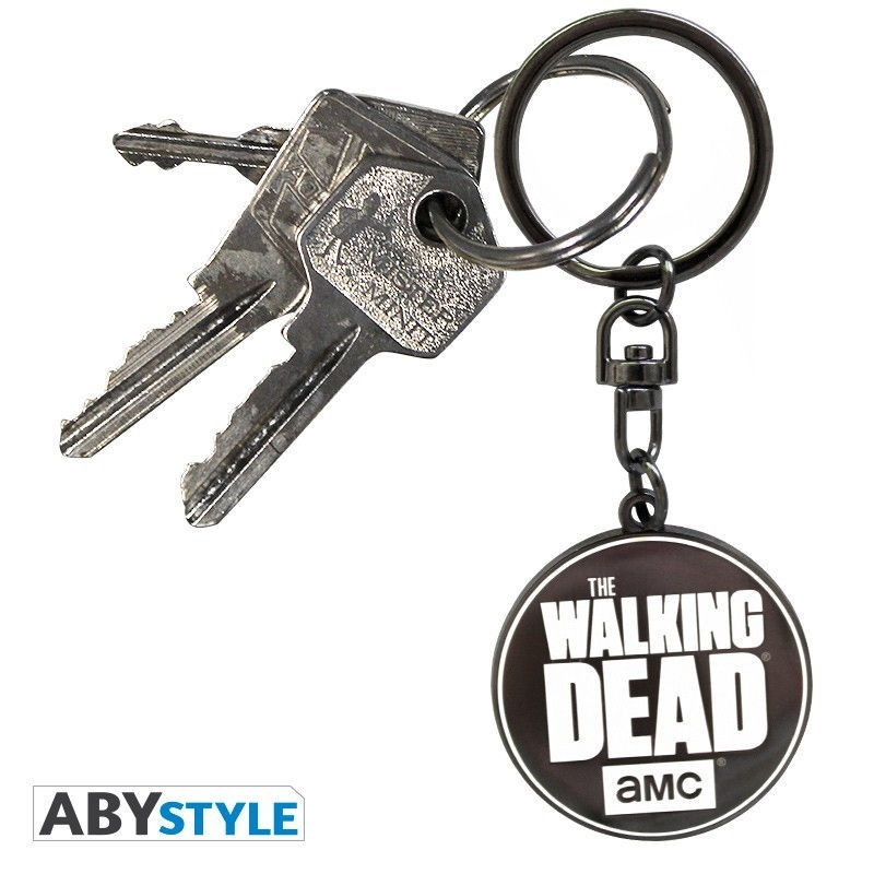 IMAGE 2 : Porte-cls - Logo - The Walking Dead - Mtal - ABYstyle