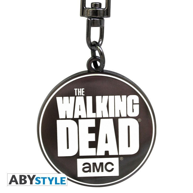 IMAGE 3 : Porte-cls - Logo - The Walking Dead - Mtal - ABYstyle