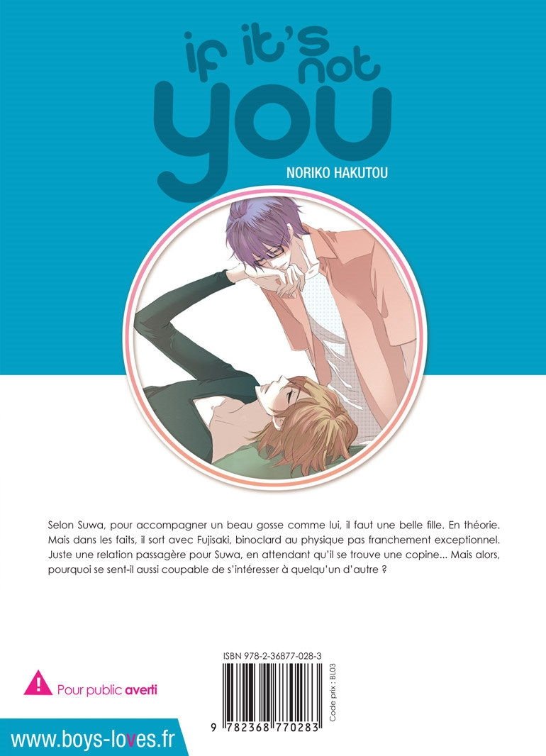 IMAGE 2 : If It's Not You - Livre (Manga) - Yaoi