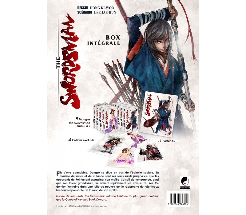 IMAGE 3 : The Swordsman - Intgrale (tomes 1  9) - Coffret 9 mangas Collector Limit