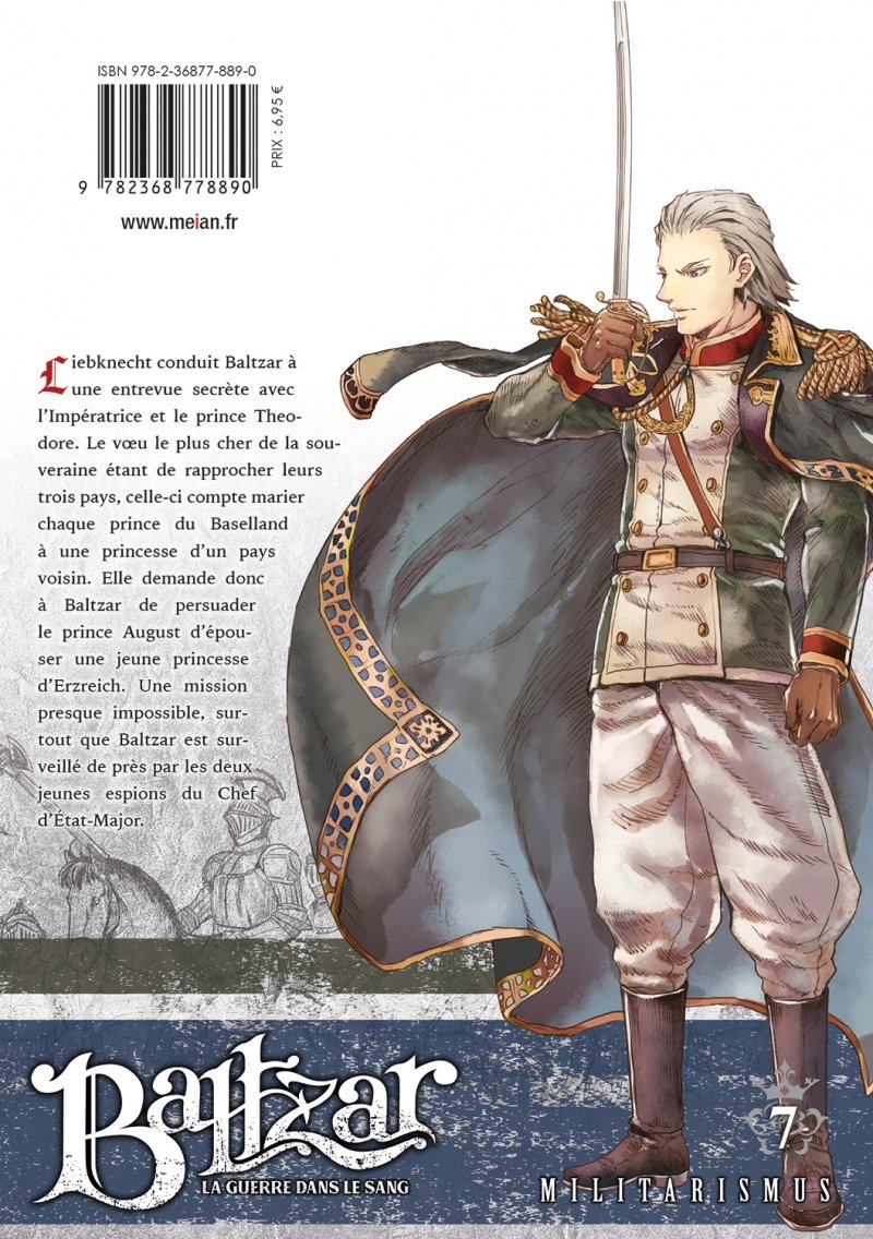 IMAGE 2 : Baltzar : La guerre dans le sang - Tome 07 - Livre (Manga)