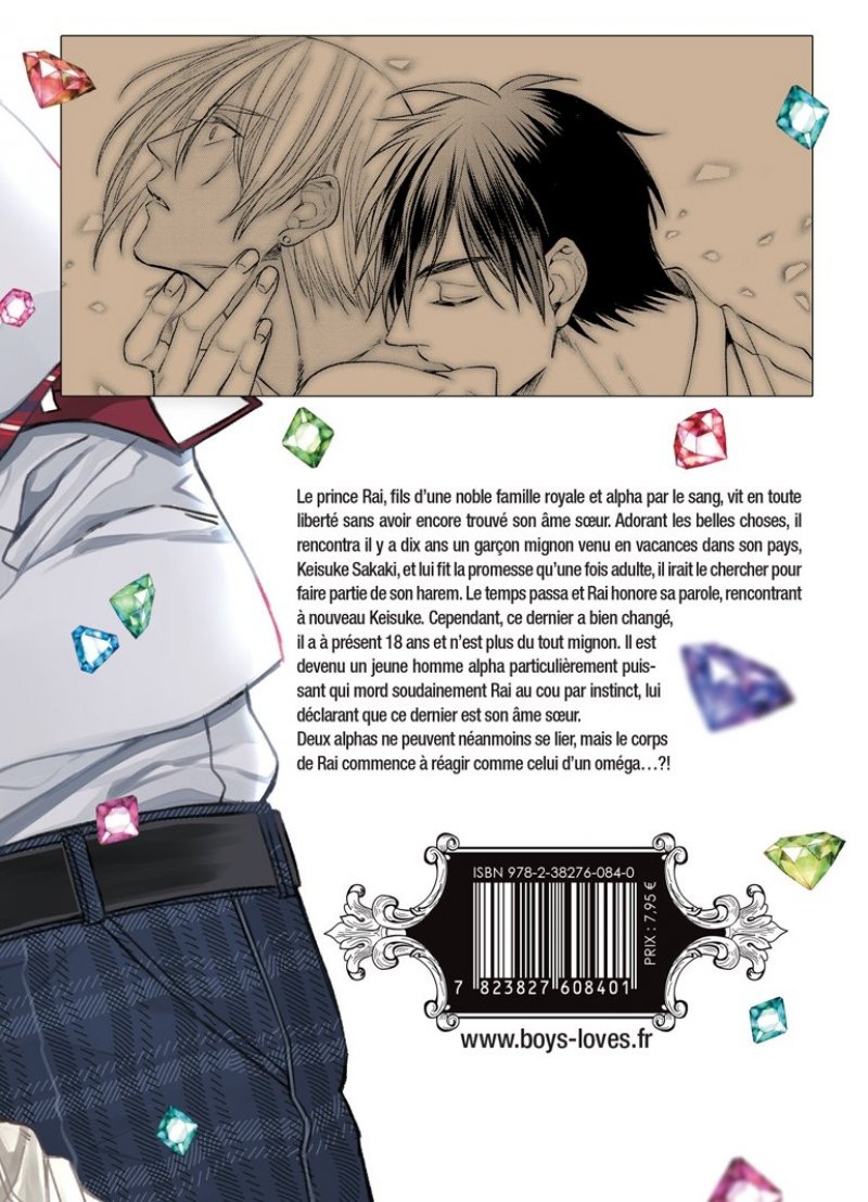 IMAGE 2 : Le roi Alpha dchu - Livre (Manga) - Yaoi - Hana Book