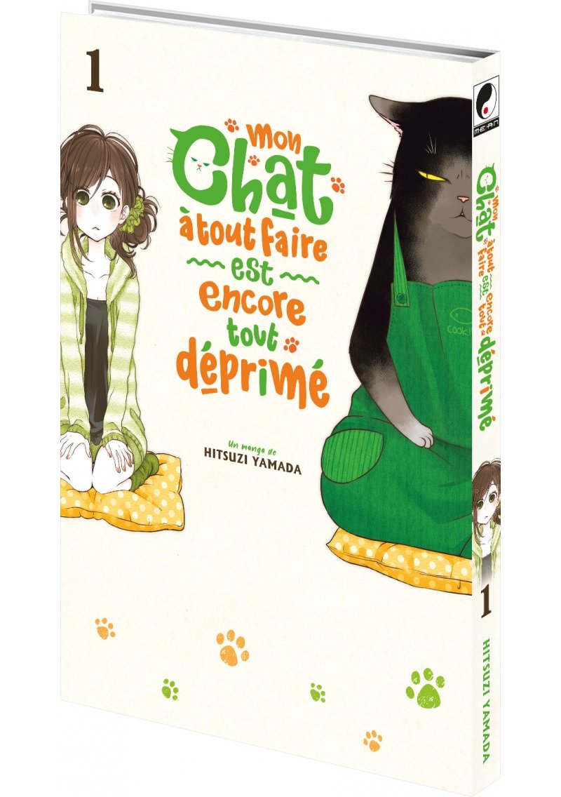 IMAGE 3 : Mon chat  tout faire est encore tout dprim - Tome 01 - Livre (Manga)