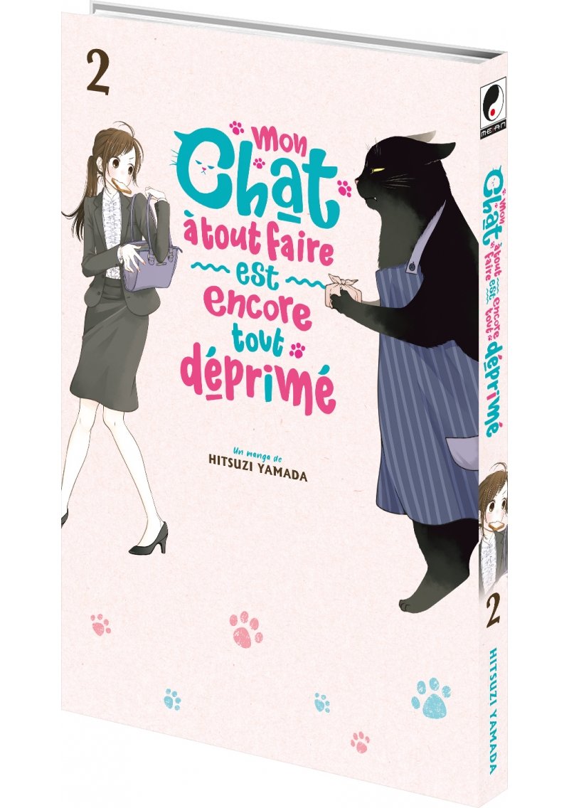 IMAGE 3 : Mon chat  tout faire est encore tout dprim - Tome 02 - Livre (Manga)