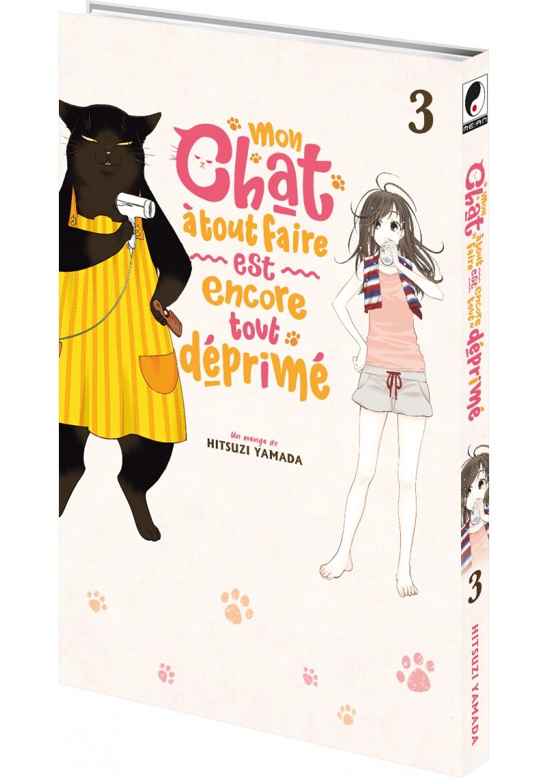 IMAGE 3 : Mon chat  tout faire est encore tout dprim - Tome 03 - Livre (Manga)