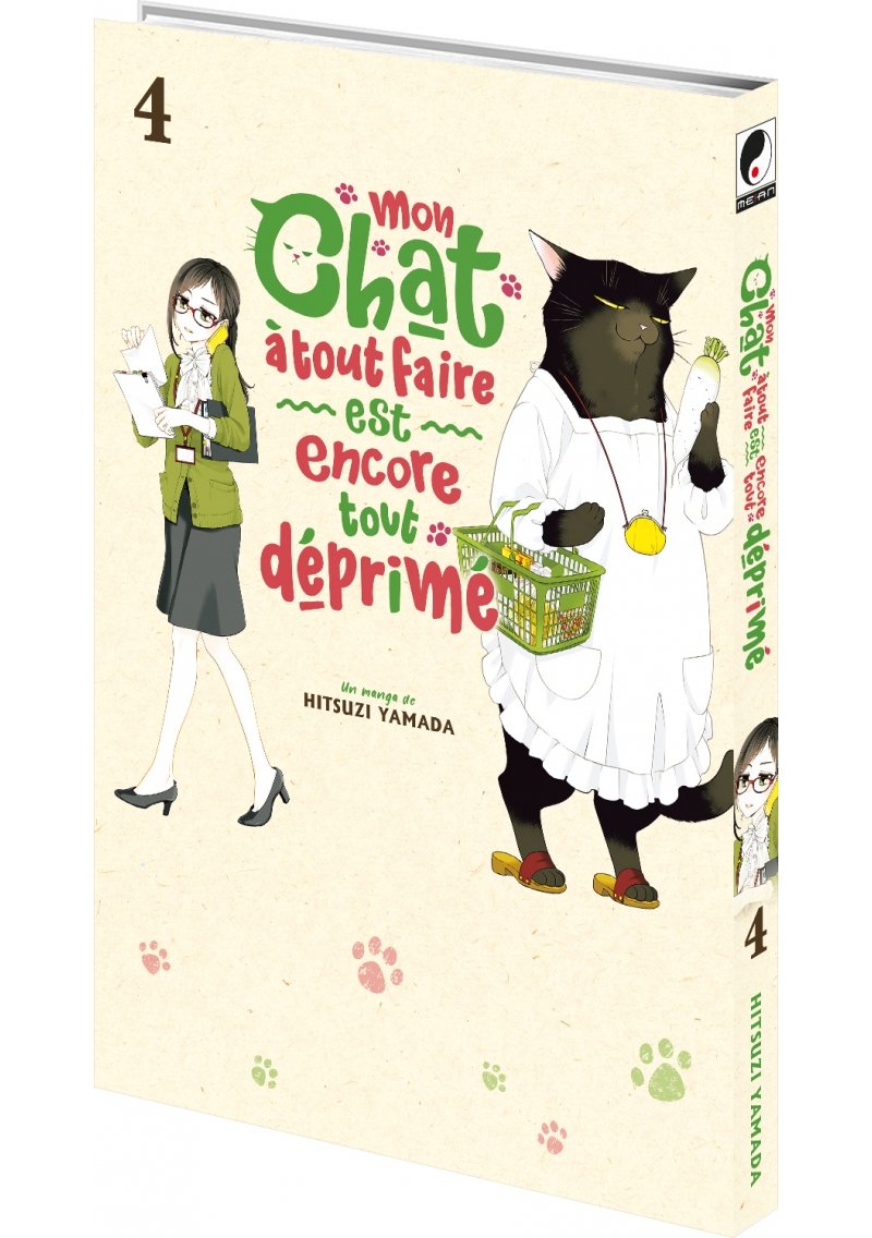 IMAGE 3 : Mon chat  tout faire est encore tout dprim - Tome 04 - Livre (Manga)