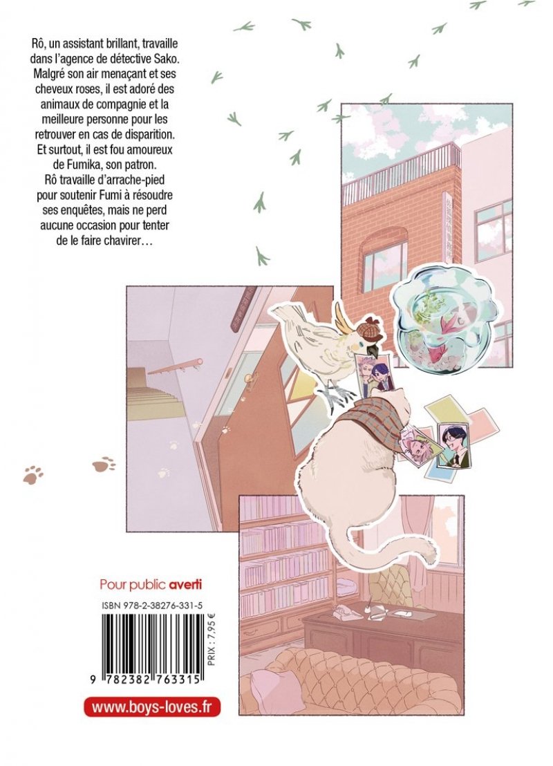 IMAGE 2 : Des dtectives au poil - Livre (Manga) - Yaoi - Hana Collection