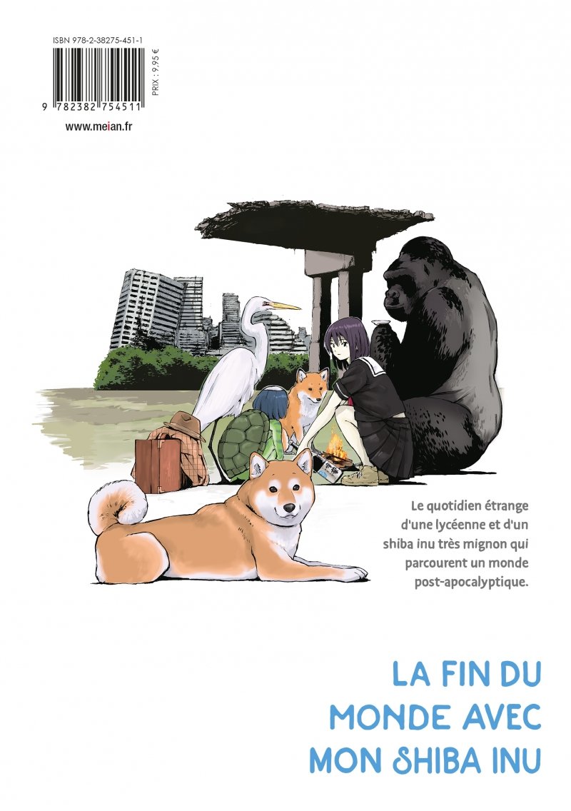 IMAGE 2 : La fin du monde avec mon Shiba Inu - Tome 01 - Livre (Manga)