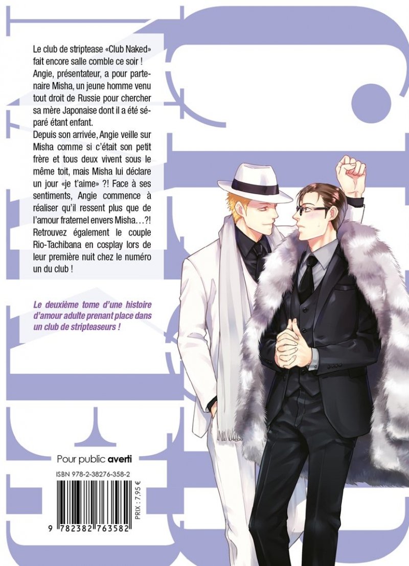 IMAGE 2 : Club Naked - Tome 2 - Livre (Manga) - Yaoi - Hana Book