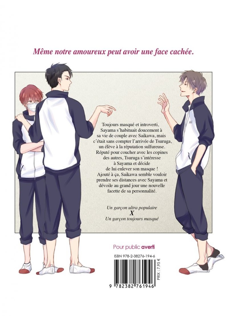 IMAGE 2 : Cach sous son masque - Tome 02 - Livre (Manga) - Yaoi - Hana Collection